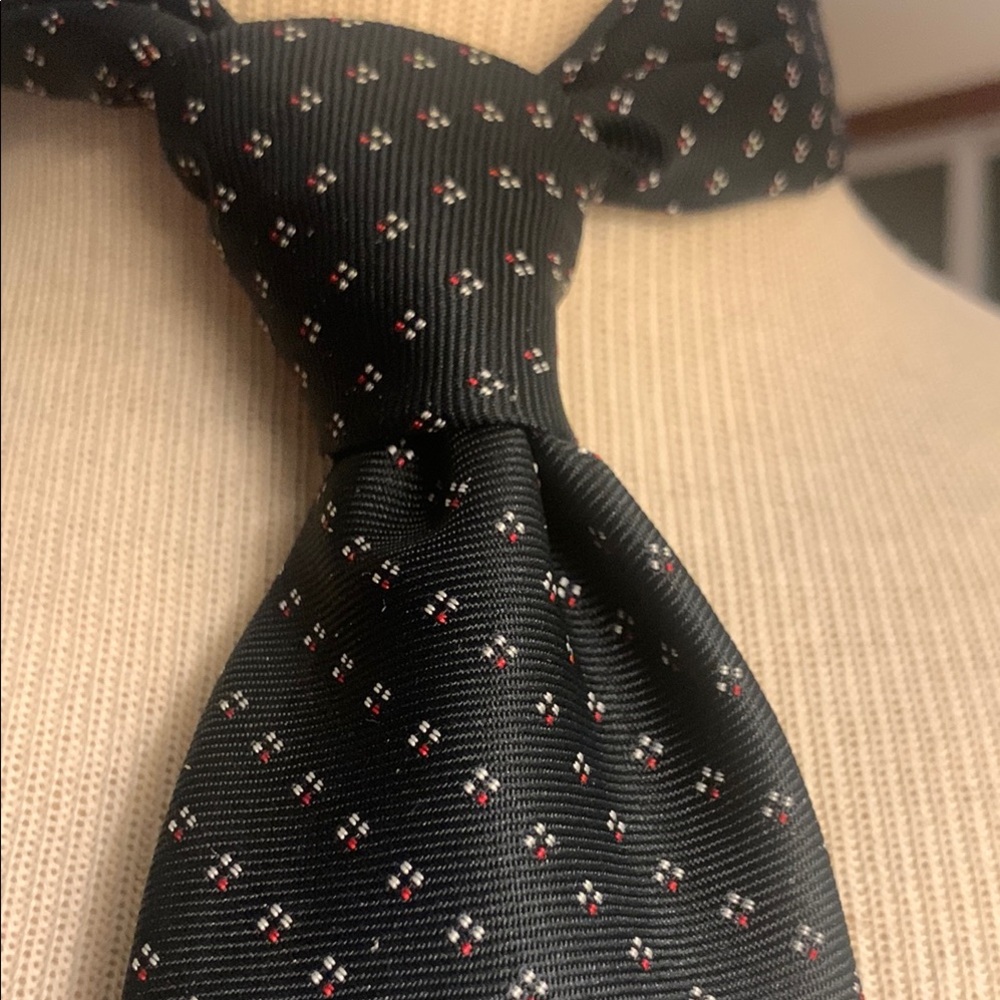 GIVENCHY MONSIEUR VINTAGE SILK BLEND TWILL NECKTIE